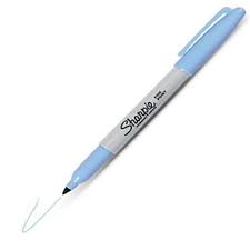 Sharpie Permanent Markör Açık Mavi