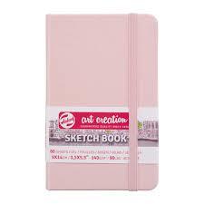 Talens Art Creation Eskiz Bloğu Sert Kapak 140gr 9x14cm Pembe 80yp
