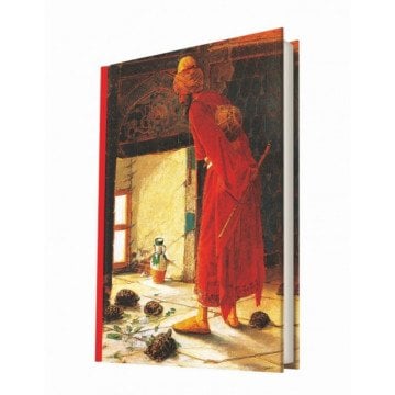Deffter Sert Kapaklı 14x20cm 96 Sayfa Çizgili Art Of Word - Osman Hamdi Kaplumbağa Terbiyecisi