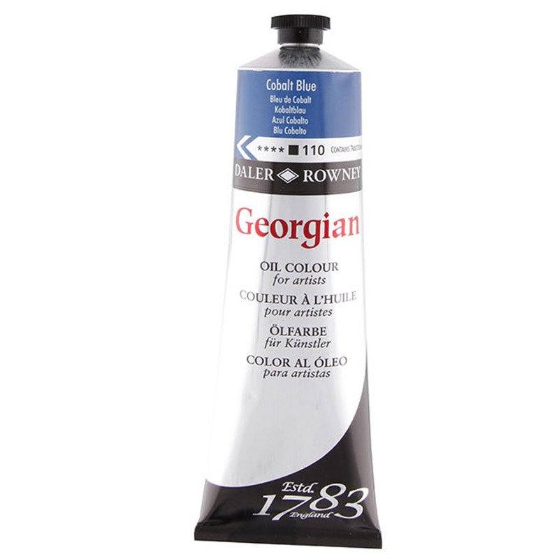 Daler Rowney Georgian Yağlı Boya 225ml 110 Cobalt Blue Pigment Natural