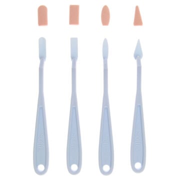 Pan Pastel Sofft Plastik Spatula Seti 1 Round