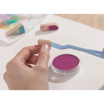 Pan Pastel Sofft Plastik Spatula Seti 1 Round
