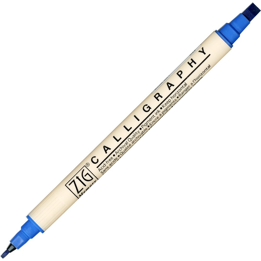 Zig Kaligrafi Kalemi Metalik Ms-3400 032 Pure Jay