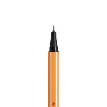 Stabilo Point 88 İnce Uçlu Keçeli Kalem 85 Papaya Turuncusu
