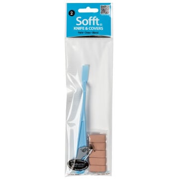 Pan Pastel Sofft Plastik Spatula Seti 2 Flat