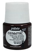 Pebeo Ceramic Seramik Boyası 45ml 18 Red Brown