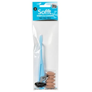 Pan Pastel Sofft Plastik Spatula Seti 3 Oval