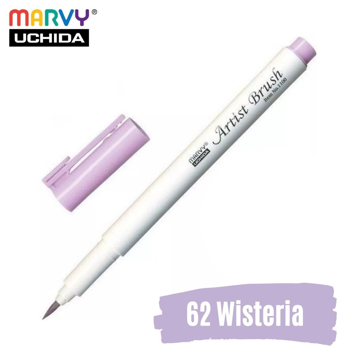 Marvy Artist Brush Pen 1100 Firça Uçlu Kalem 62 Wisteria