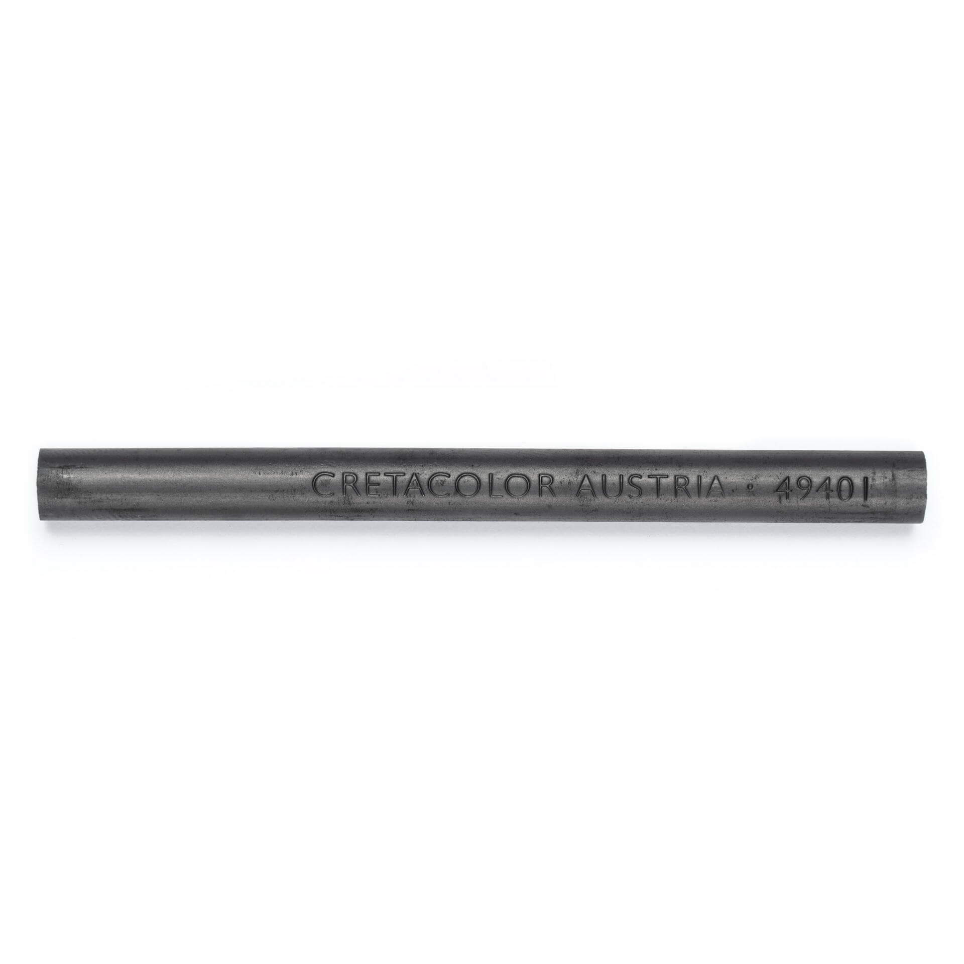 Cretacolor Sıkıştırılmış Kömür Füzen Çubuk Yuvarlak 8x94mm Soft 494 01