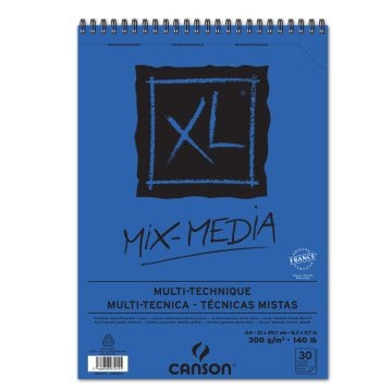 Canson XL Spiralli Çok Amaçlı Blok A4 300gr 30 Yaprak