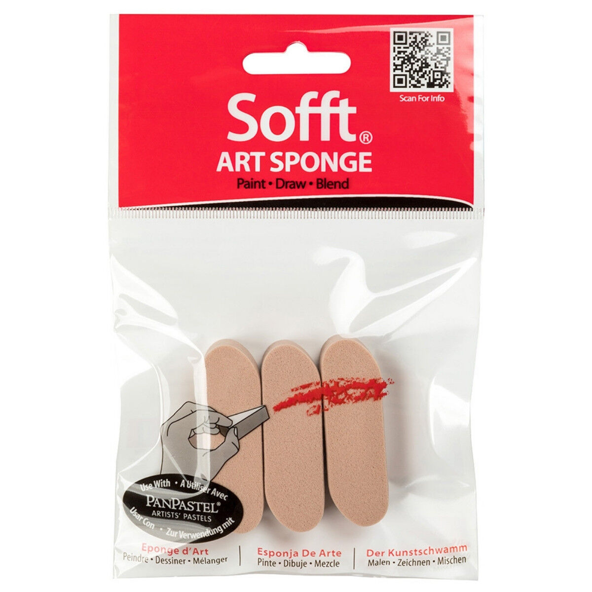 Pan Pastel Sofft Sünger Round 3lü