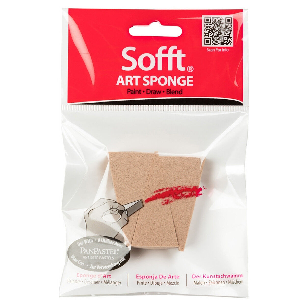 Pan Pastel Sofft Sünger Wedge 3lü