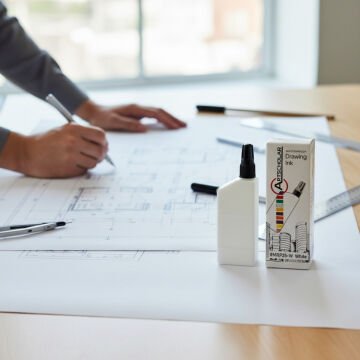 Artscholar Waterproof Rapido Çini Mürekkebi 25ml Beyaz