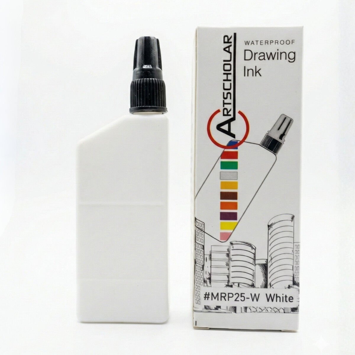 Artscholar Waterproof Çini Mürekkebi 25ml Beyaz