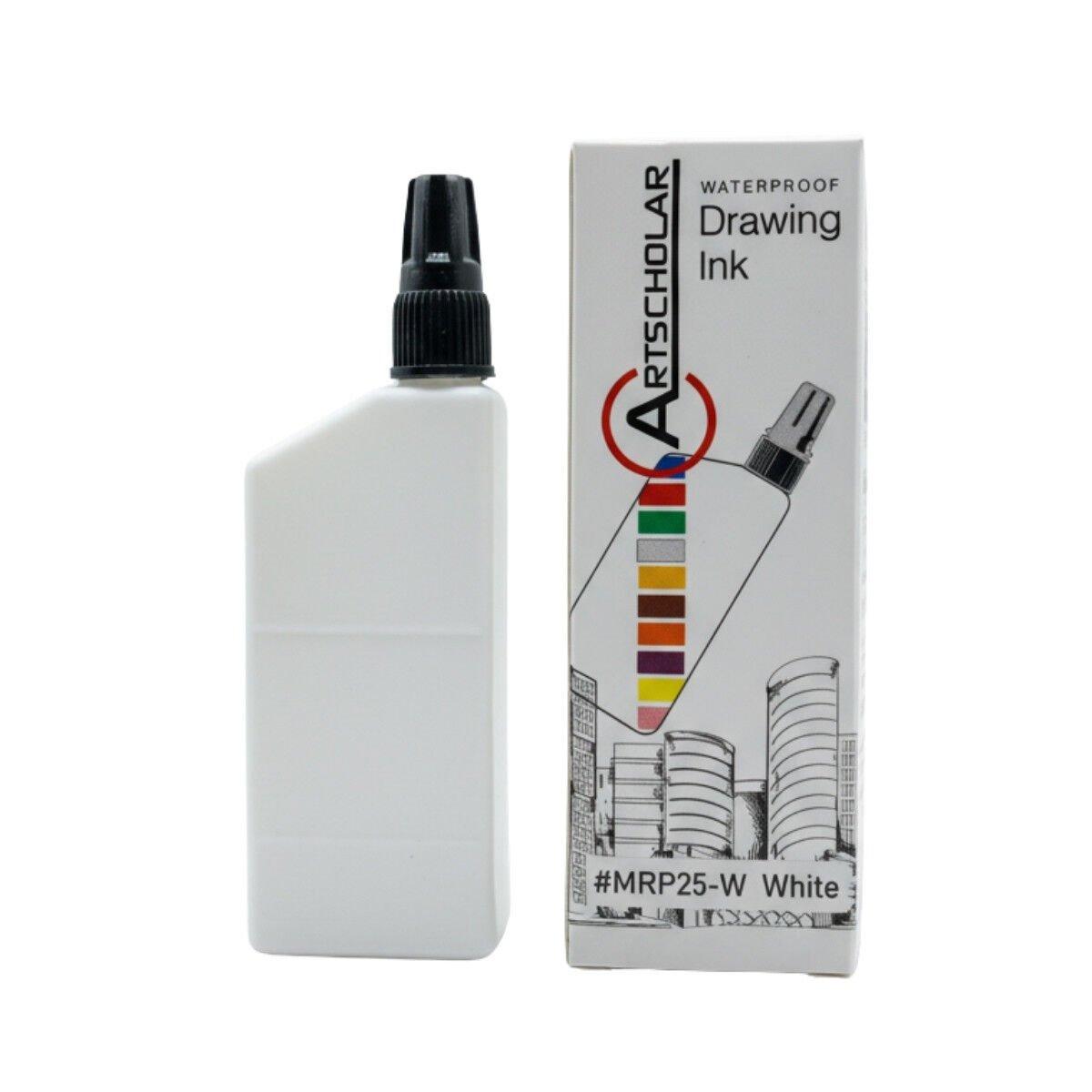 Artscholar Waterproof Rapido Çini Mürekkebi 25ml Beyaz