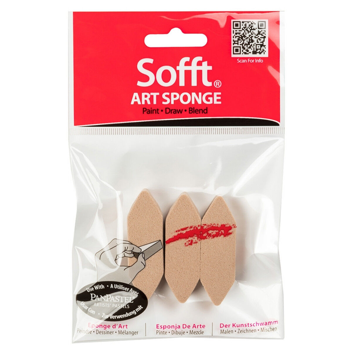 Pan Pastel Sofft Sünger Point 3lü