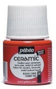 Pebeo Ceramic Seramik Boyası 45ml 24 Cherry Red