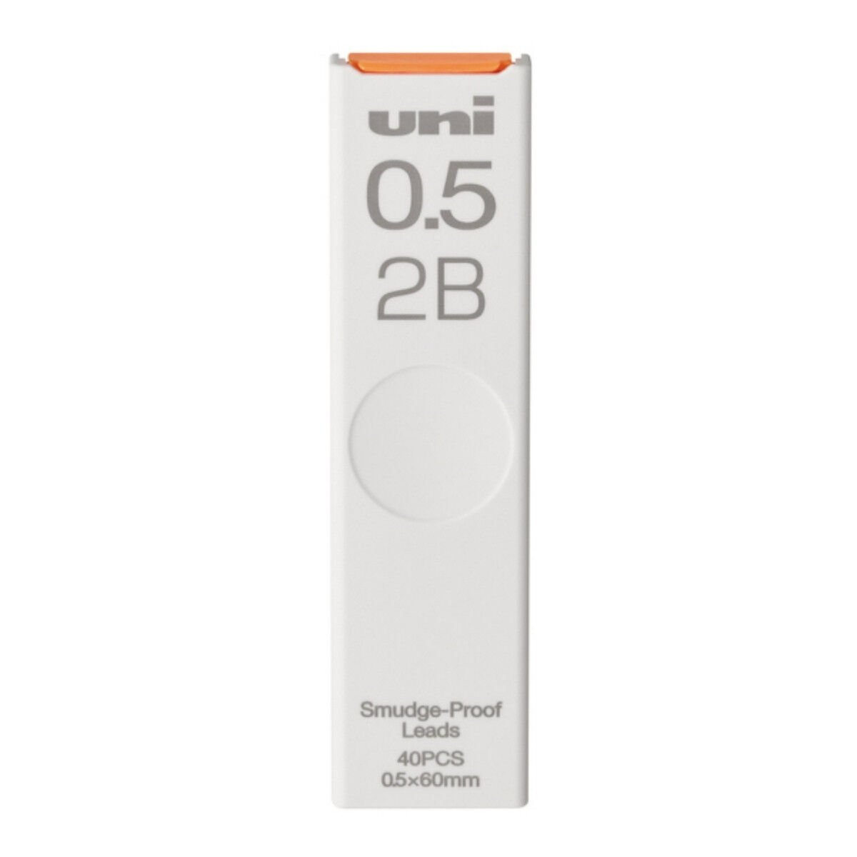 Uni Smudge Proof Versatil Uç 0.5mm 2B 60mm 40lı