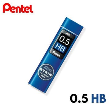 Pentel Ain Stein Kalem Ucu Hi-Polymer 0.5x60mm HB 40lı Tüp