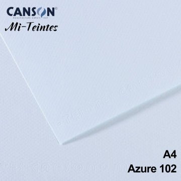 Mi-Teintes 160gr A4 102 Azure 3lü