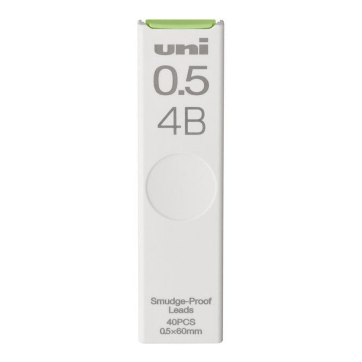 Uni Smudge Proof Versatil Uç 0.5mm 4B 60mm 40lı