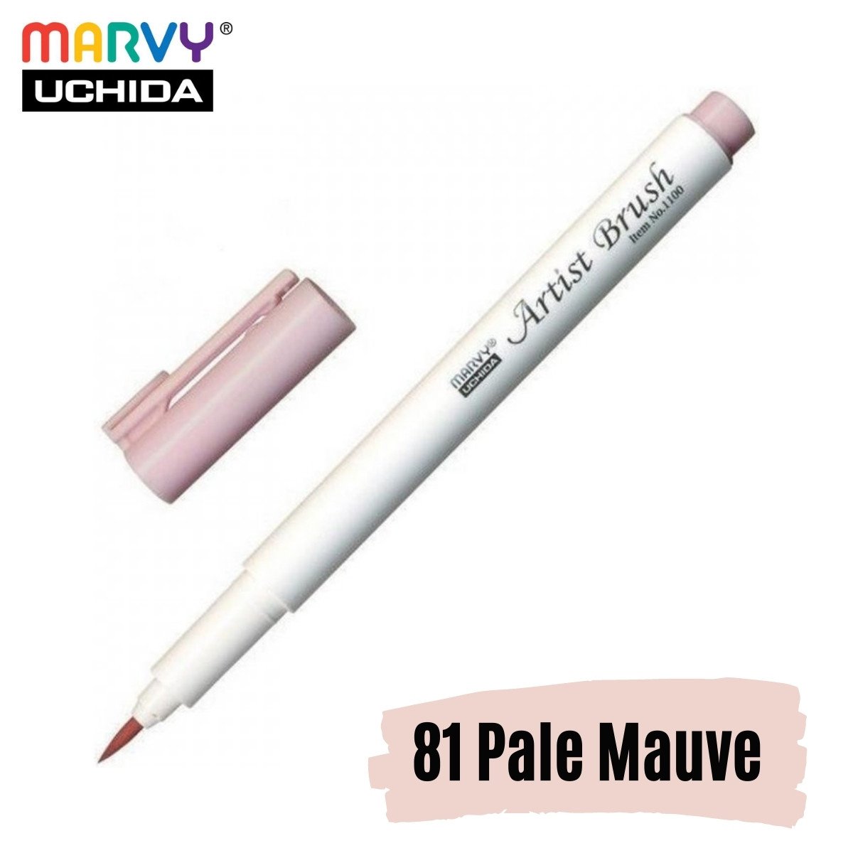 Marvy Artist Brush Pen 1100 Firça Uçlu Kalem 81 Pale Mauve