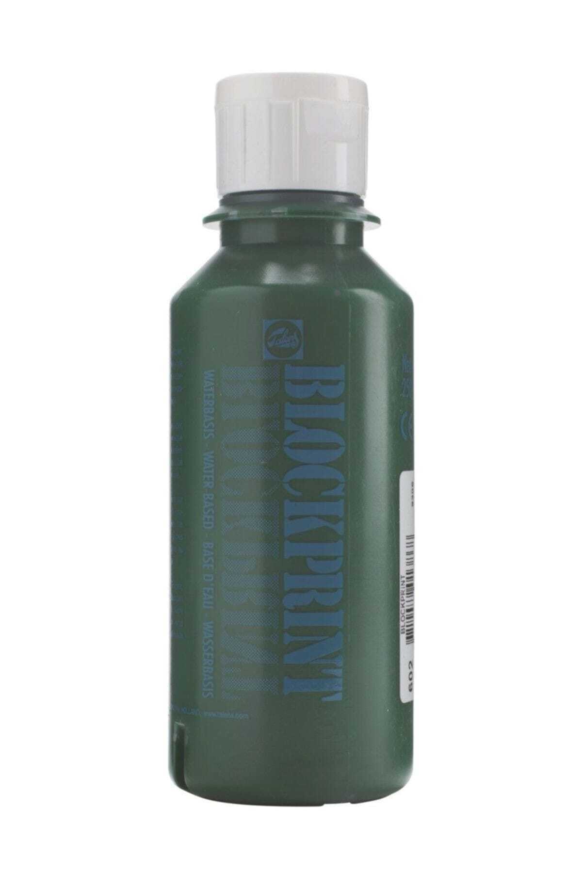 Talens Blockprint Linol Baskı Ve Gravür Boyası Su Bazlı 250ml 602 Deep Green