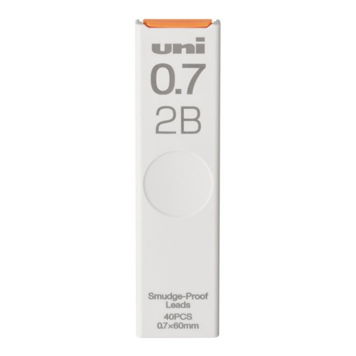 Uni Smudge Proof Versatil Uç 0.7mm 2B 60mm 40lı