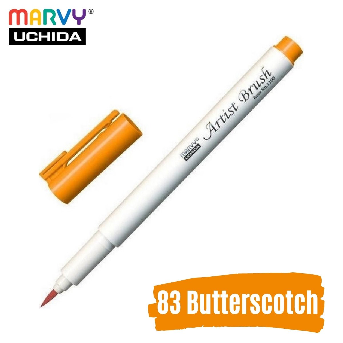 Marvy Artist Brush Pen 1100 Firça Uçlu Kalem 83 Butterscotch