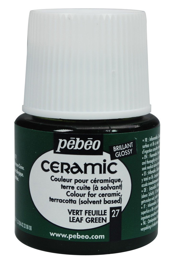 Pebeo Ceramic Seramik Boyası 45ml 27 Leaf Green
