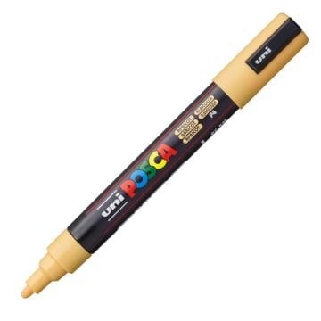 Uni Posca Su Bazlı Marker PC-5M 1.8-2.5mm P4 Apricot
