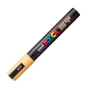 Uni Posca Su Bazlı Marker PC-5M 1.8-2.5mm P4 Apricot