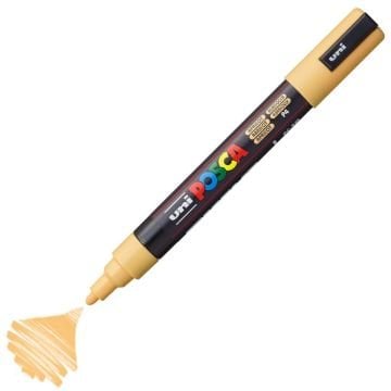 Uni Posca Su Bazlı Marker PC-5M 1.8-2.5mm P4 Apricot