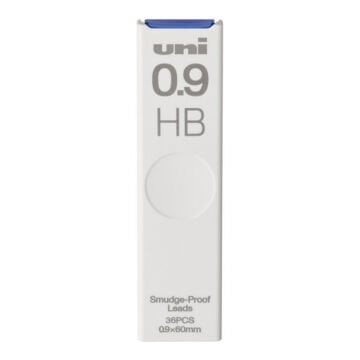 Uni Smudge Proof Versatil Uç 0.9mm HB 60mm 36lı