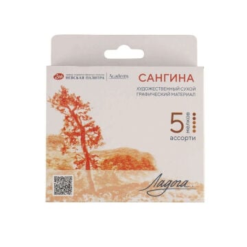 St. Petersburg Ladoga Soft Grafik Çizim Tebeşir Sanguine 5li