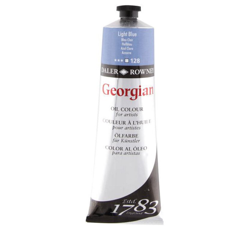 Daler Rowney Georgian Yağlı Boya 225ml 128 Light Blue