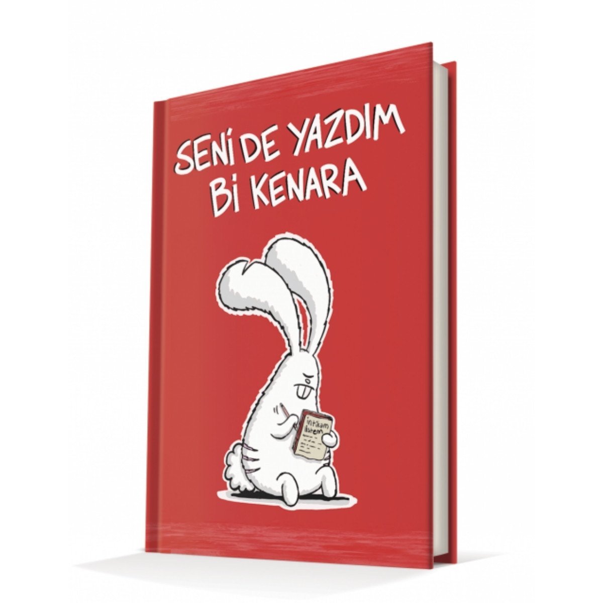 Deffter Sert Kapaklı 14x20cm 96 Sayfa Çizgili Topşik - Intikam Defteri