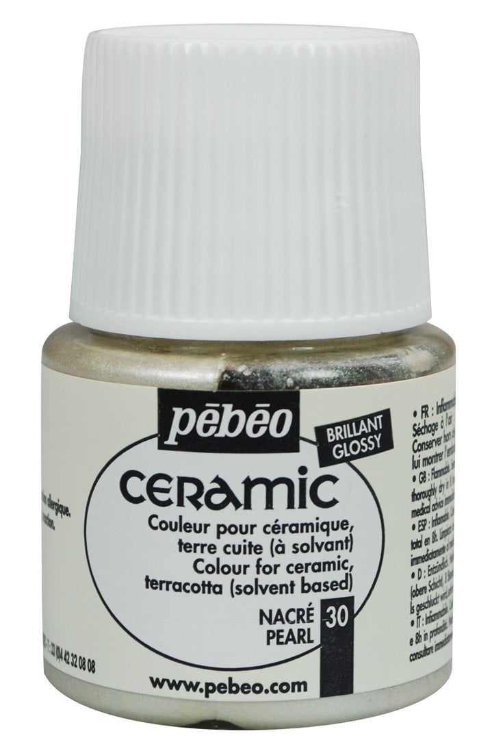 Pebeo Ceramic Seramik Boyası 45ml 30 Pearl