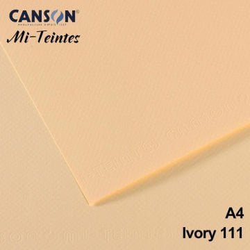 Mi-Teintes 160gr A4 111 Ivory 3lü