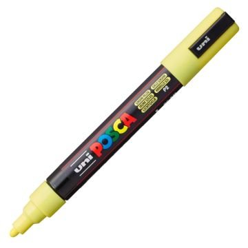 Uni Posca Su Bazlı Marker PC-5M 1.8-2.5mm P2 Sunshine Yellow