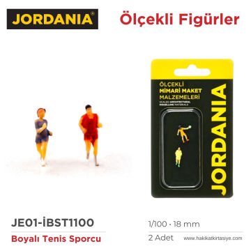 Jordania Maket Tenis Sporcu 1/100 18mm 2li