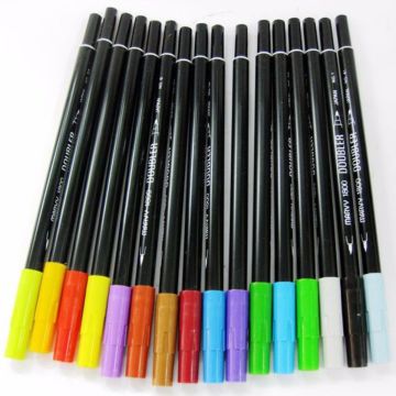 Marvy Artist Brush Pen 1800 Çift Taraflı Firça Uçlu Kalem 06 Brown