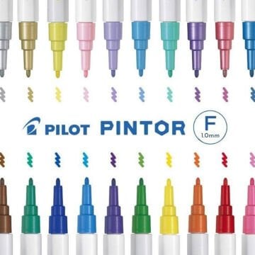 Pilot Pintor Marker Kalem Seti 12li F Basic