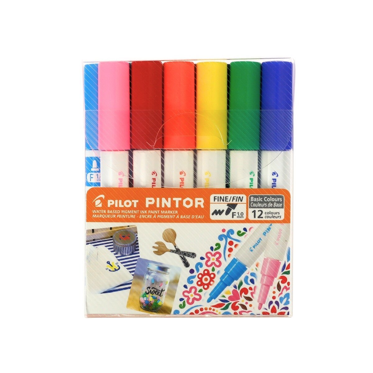 Pilot Pintor Marker Kalem Seti 12li F Basic