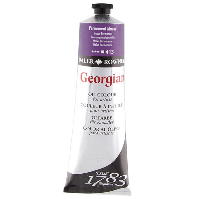 Daler Rowney Georgian Yağlı Boya 225ml 413 Permanent Mauve