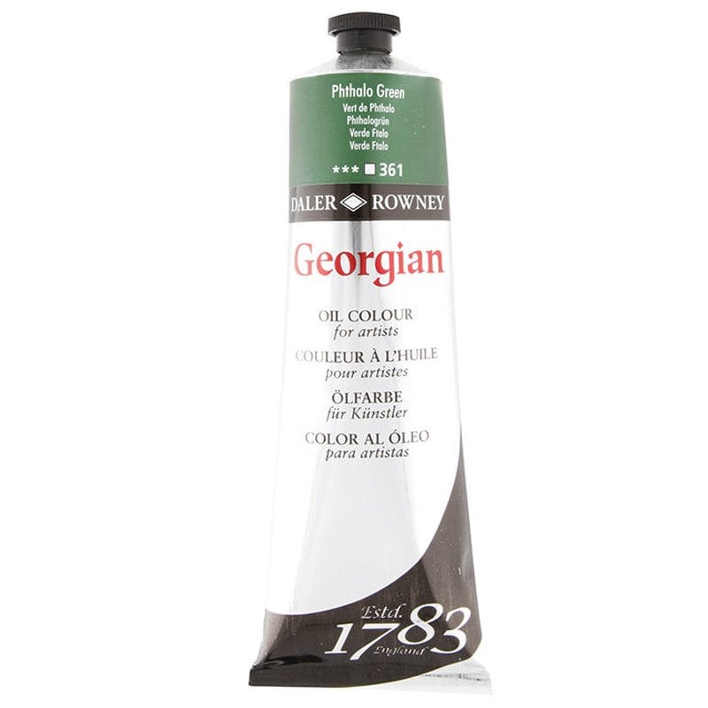 Daler Rowney Georgian Yağlı Boya 225ml 361 Phthalo Green