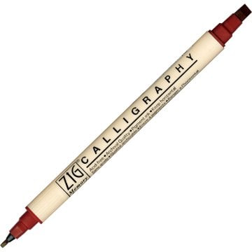 Zig Kaligrafi Kalemi Metalik Ms-3400 203 Antique Burgundy