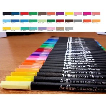 Artline Supreme Fine Pen 0.4mm Pink