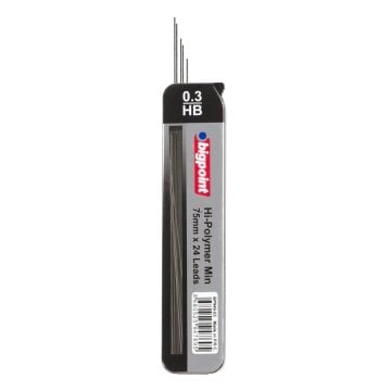 Bigpoint Kalem Ucu 0.3mm Hb 75mm 24'lü Tüp