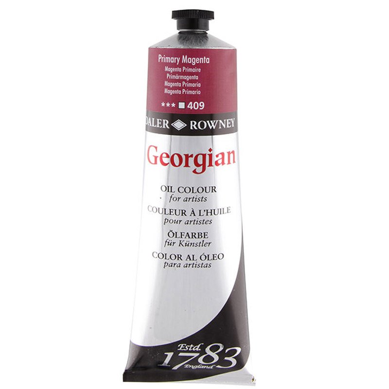 Daler Rowney Georgian Yağlı Boya 225ml 409 Primary Magenta